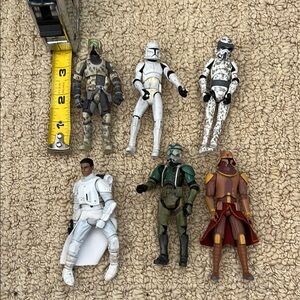 Star Wars Troops collection, includes flame thrower & snow trooper